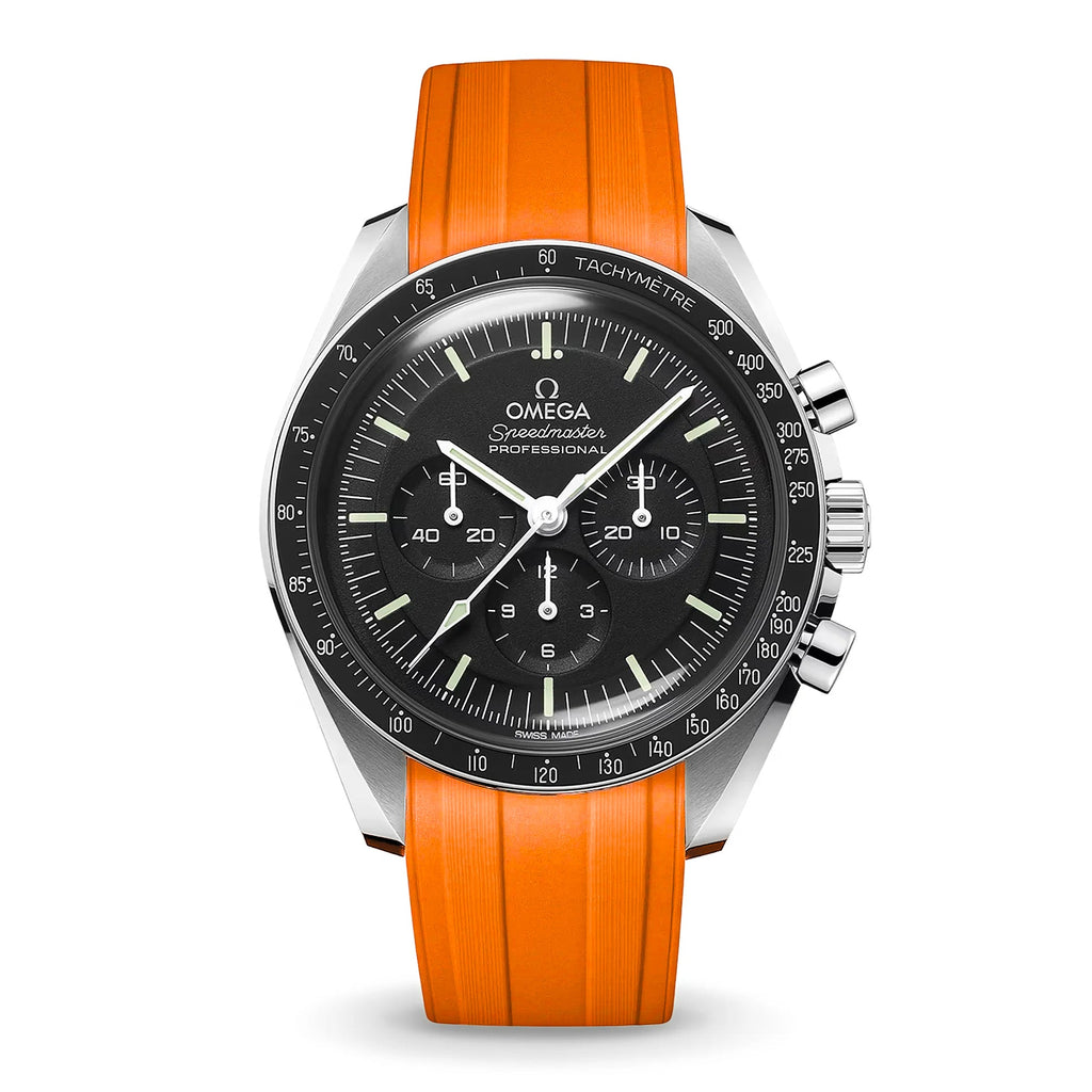 Deployant FKM for Omega Speedmaster - Buoy Orange – Anchor Strap Co.