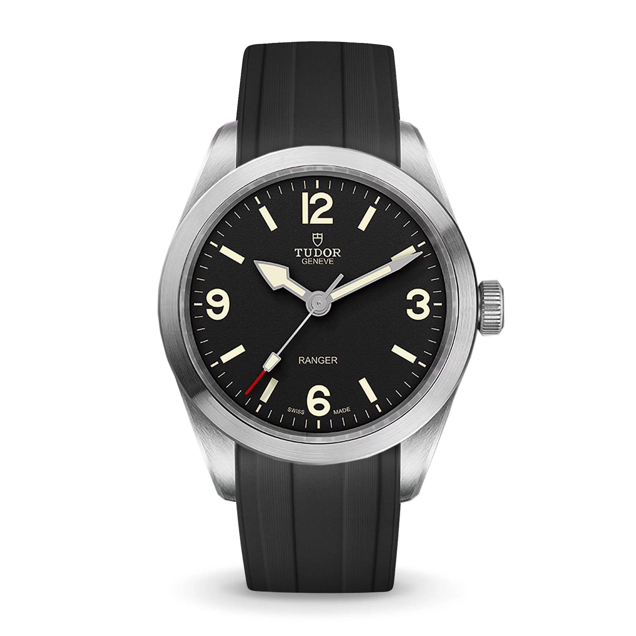 Deployant FKM Strap for Tudor Black Bay 58 - Black – Anchor Strap Co.