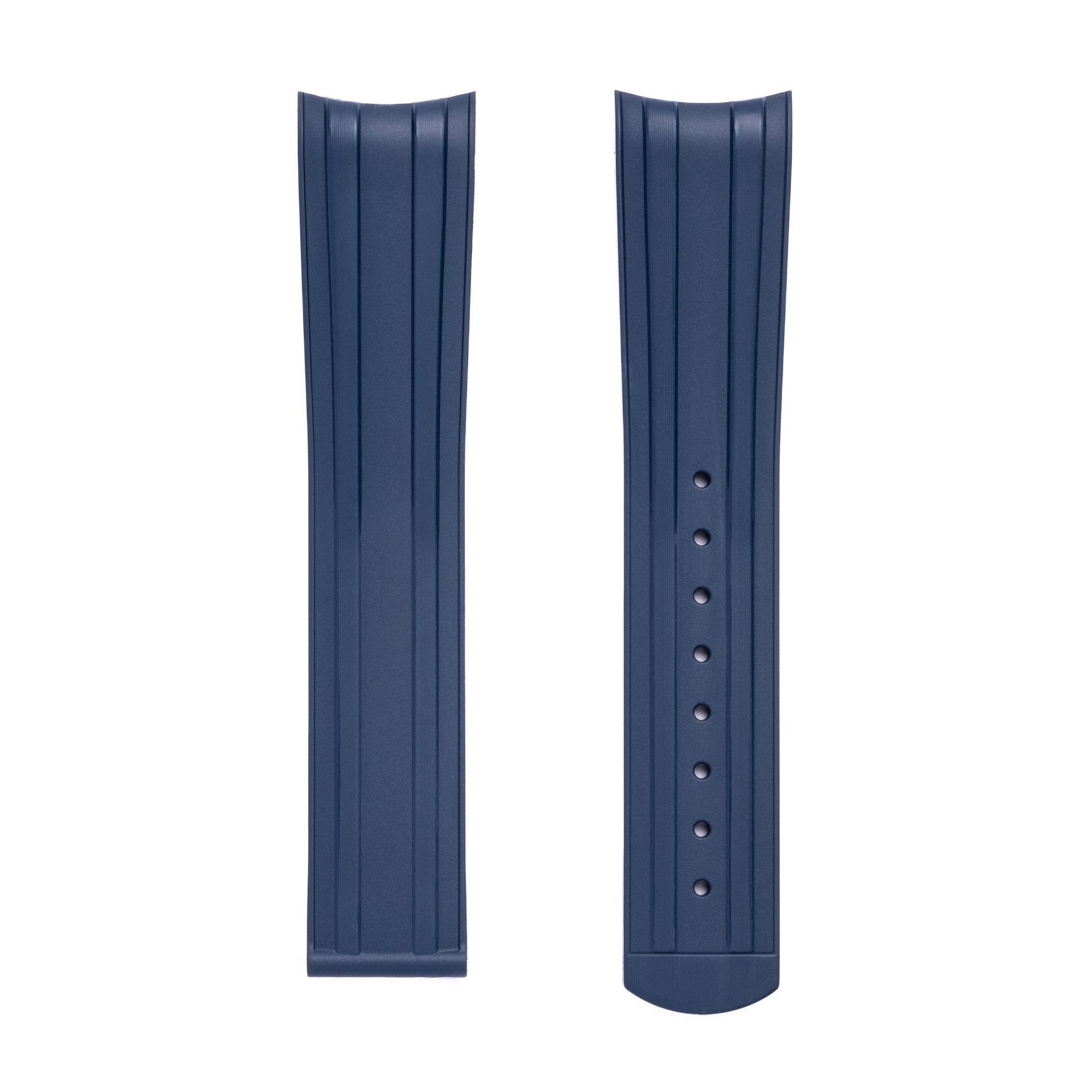 Deployant FKM Strap for Tudor Black Bay 58 - Navy Blue – Anchor