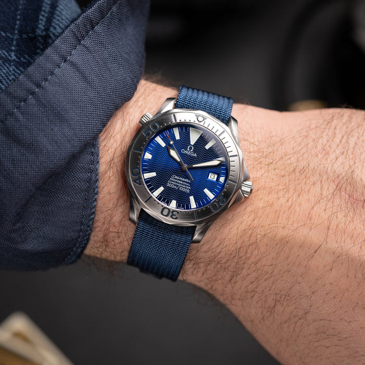 Deployant Nylon Strap MkIII - Marine Blue - Anchor Strap Co.