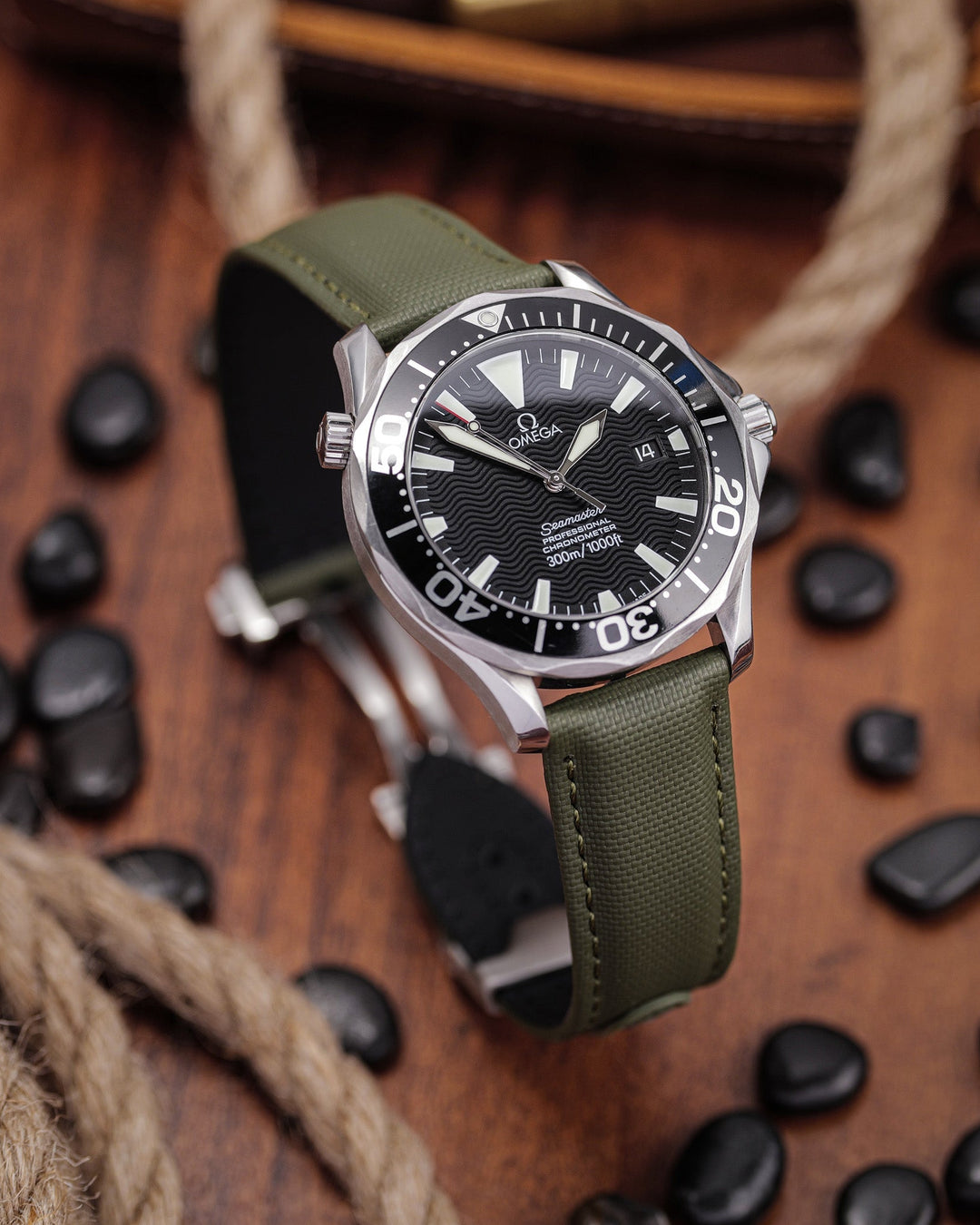 Deployant Sailcloth - Sea Moss Green - Anchor Strap Co.