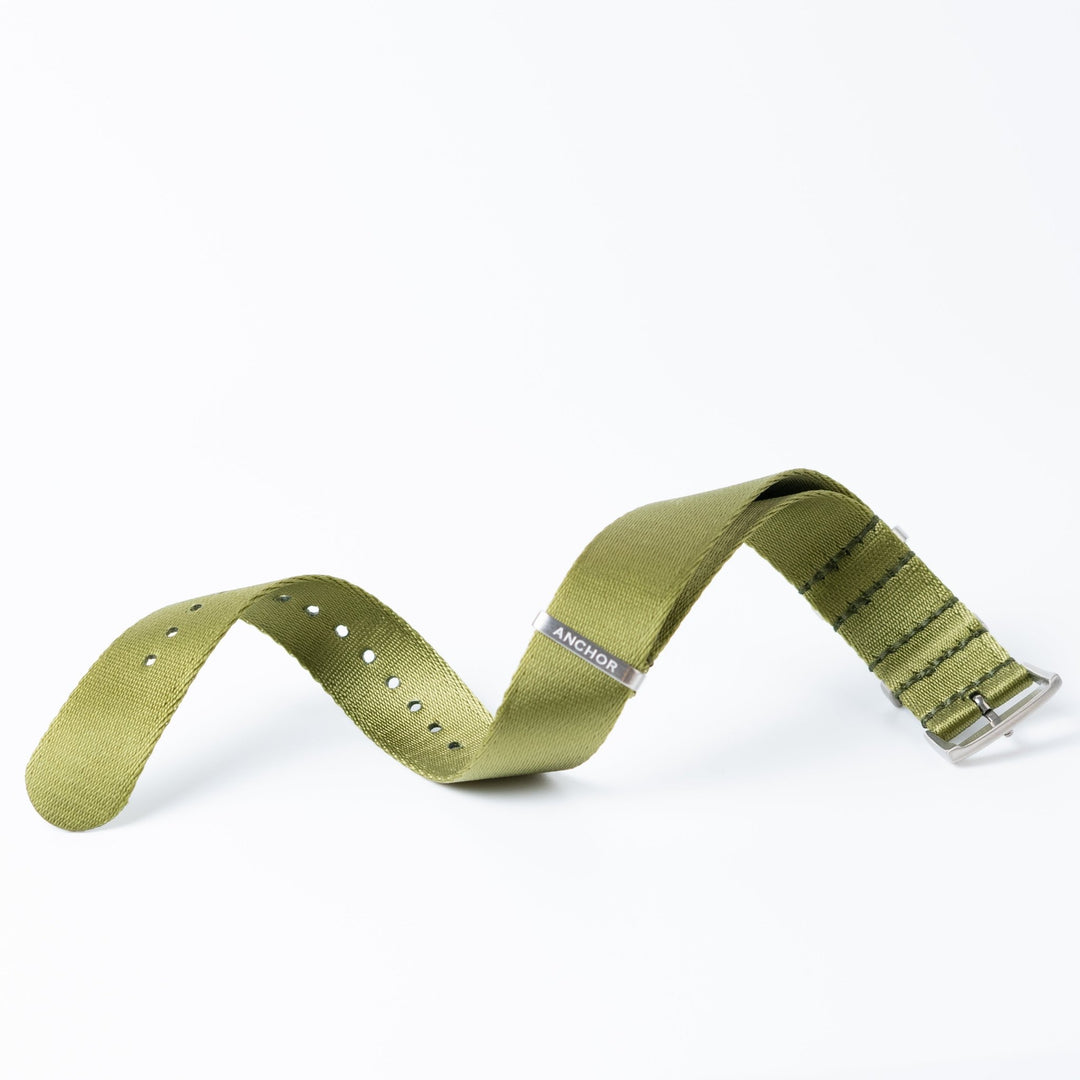 Green Premium Nylon Strap - Anchor Strap Co.