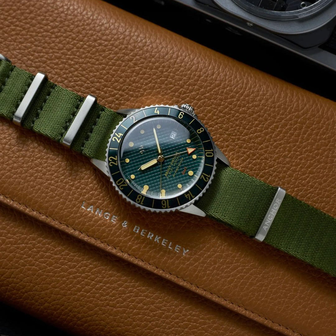 Green Premium Nylon Strap MkII - Anchor Strap Co.