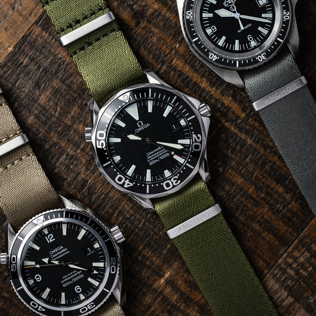 Green Premium Nylon Strap MkII – Anchor Strap