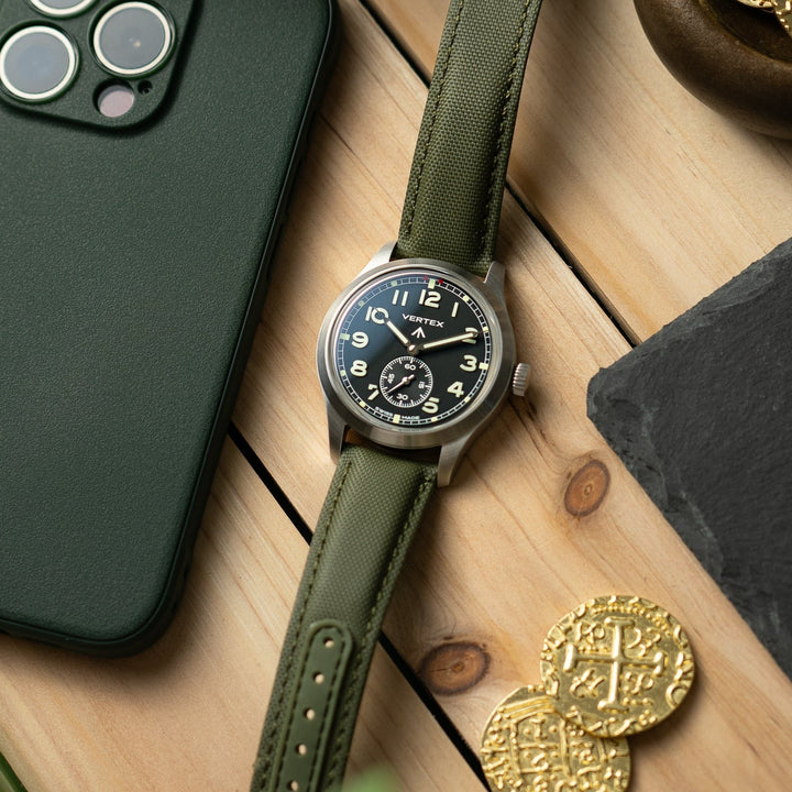 Green Sailcloth - Anchor Strap Co.