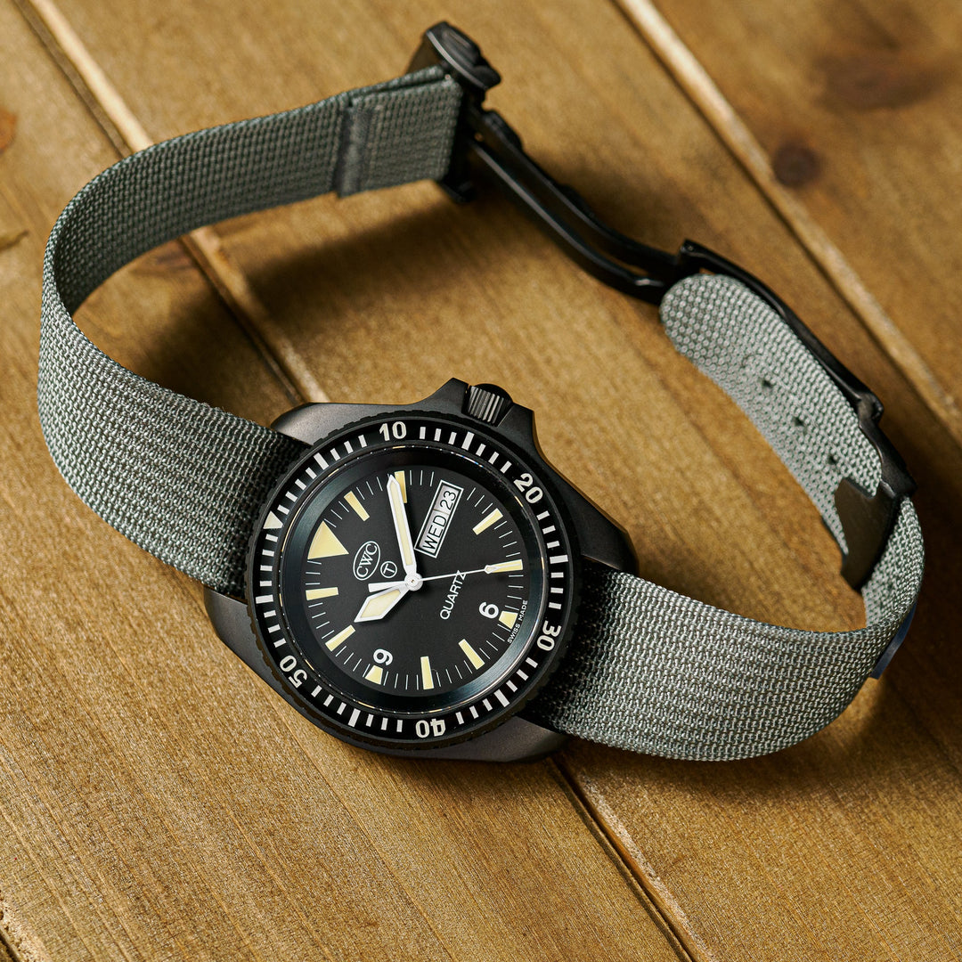 Grey Deployant Nylon Strap MkII - Anchor Strap Co.