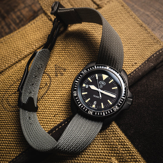 Grey Deployant Nylon Strap MkII - Anchor Strap Co.