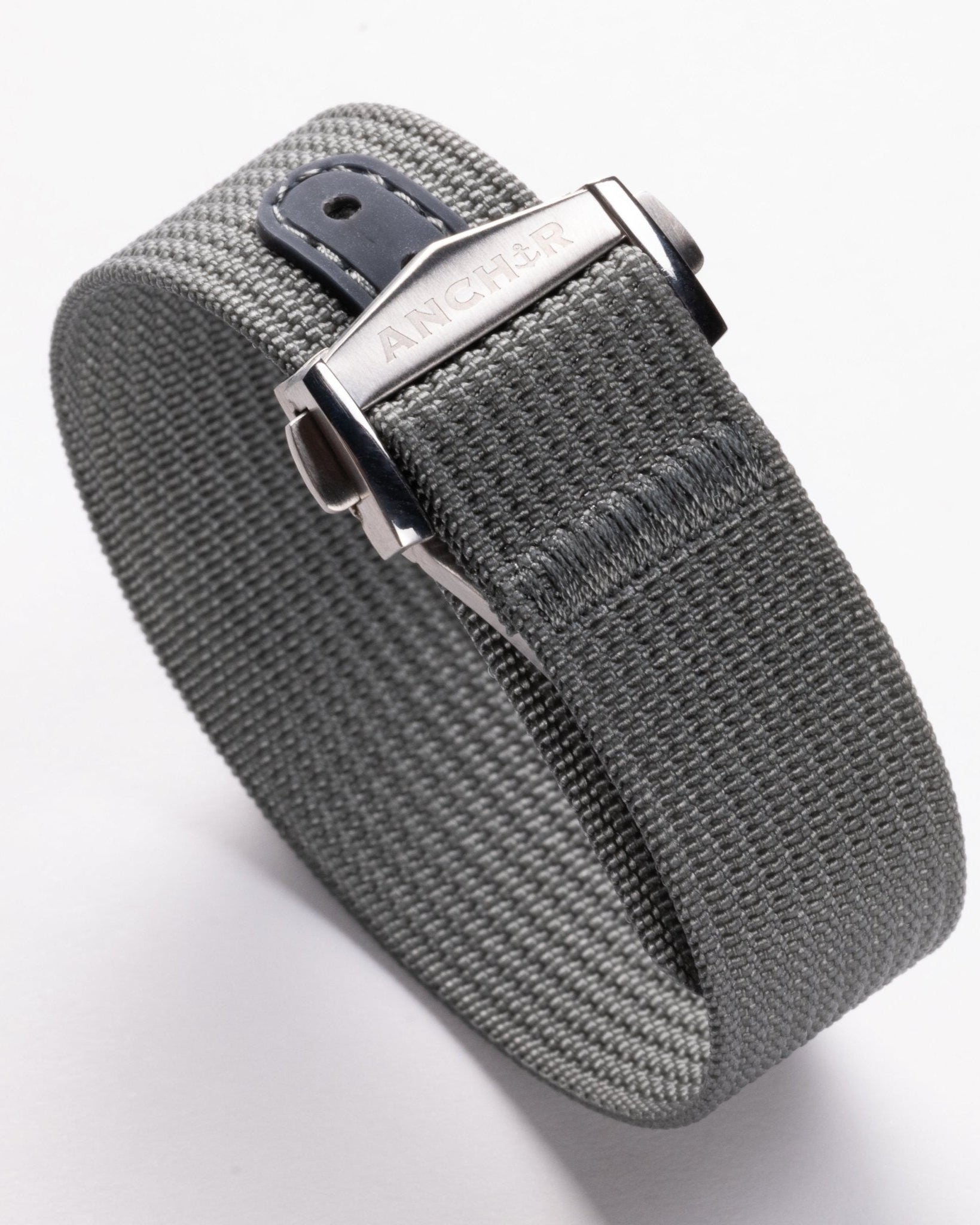 Grey Deployant Nylon Strap MkII - Anchor Strap Co.