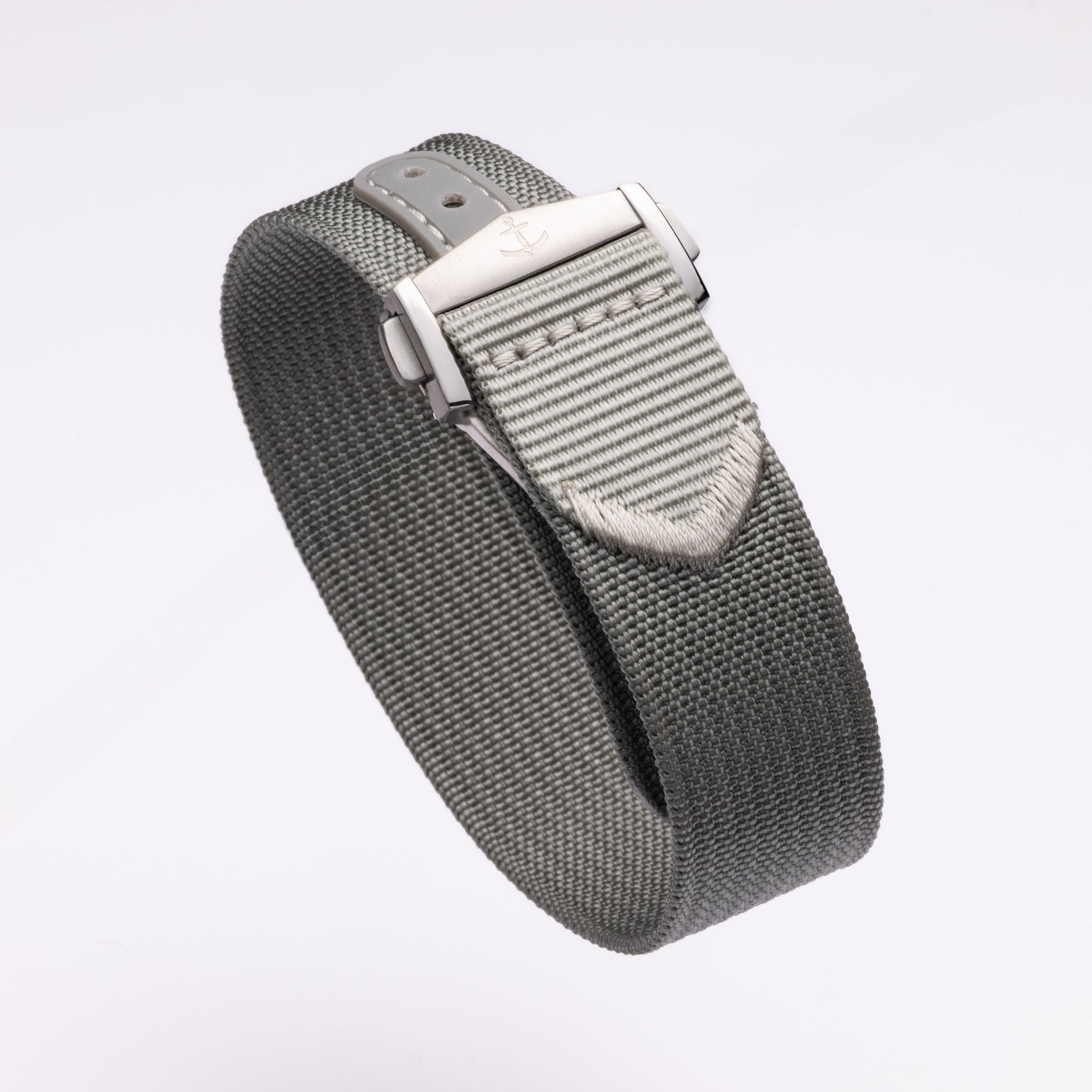 Grey Deployant Nylon Strap MkIII - Anchor Strap Co.
