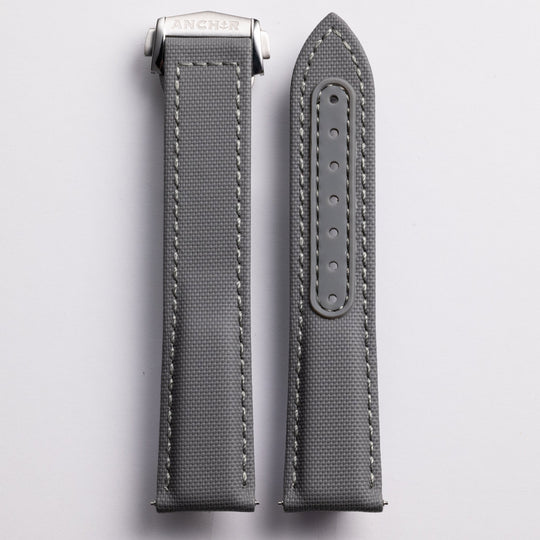 Grey Deployant Sailcloth - Anchor Strap Co.