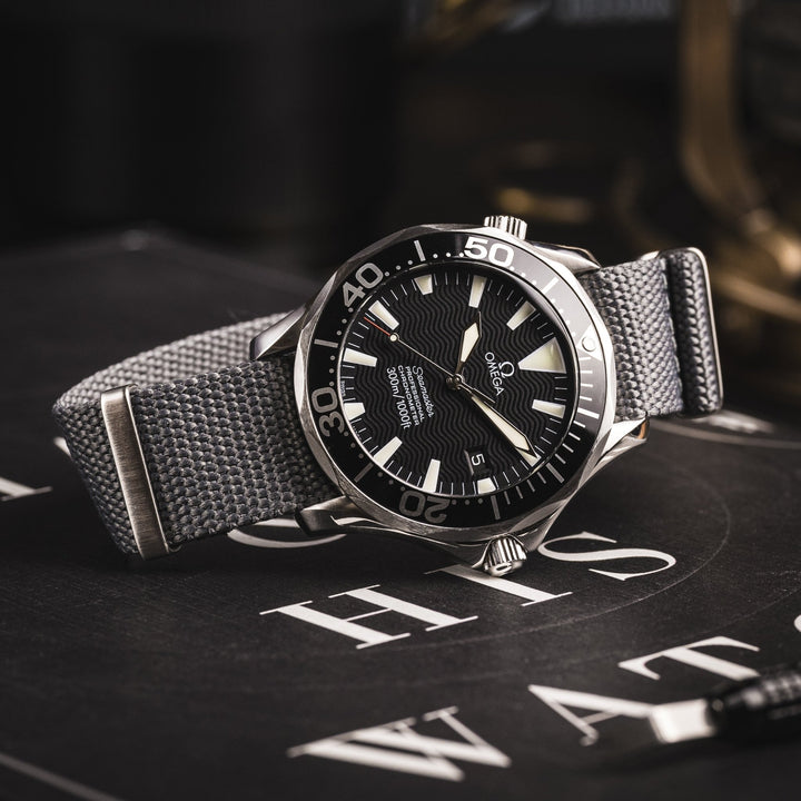 Grey Hybrid Nylon Strap - Anchor Strap Co.