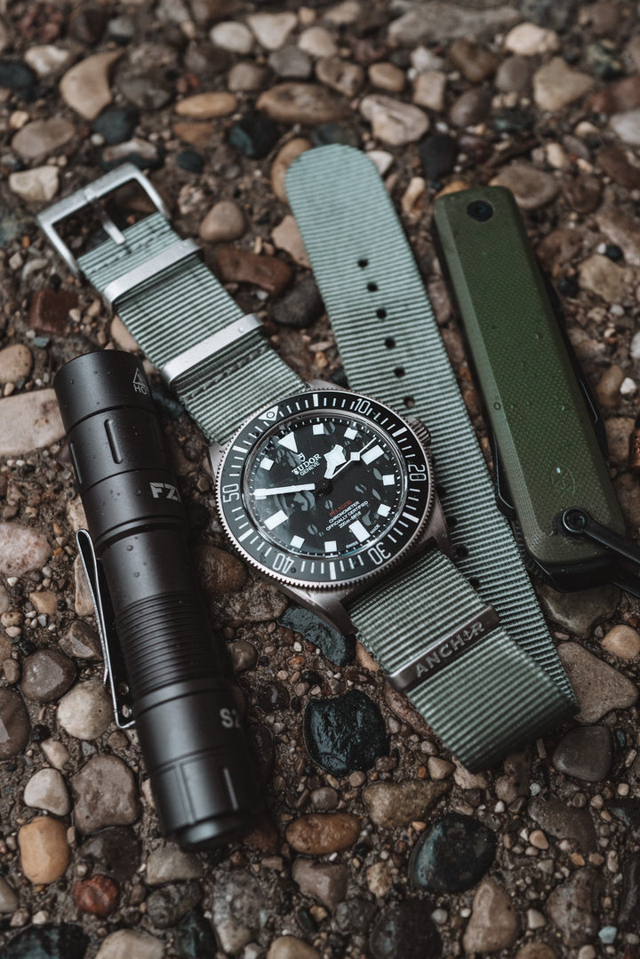 Grey Standard Nylon Strap - Anchor Strap Co.