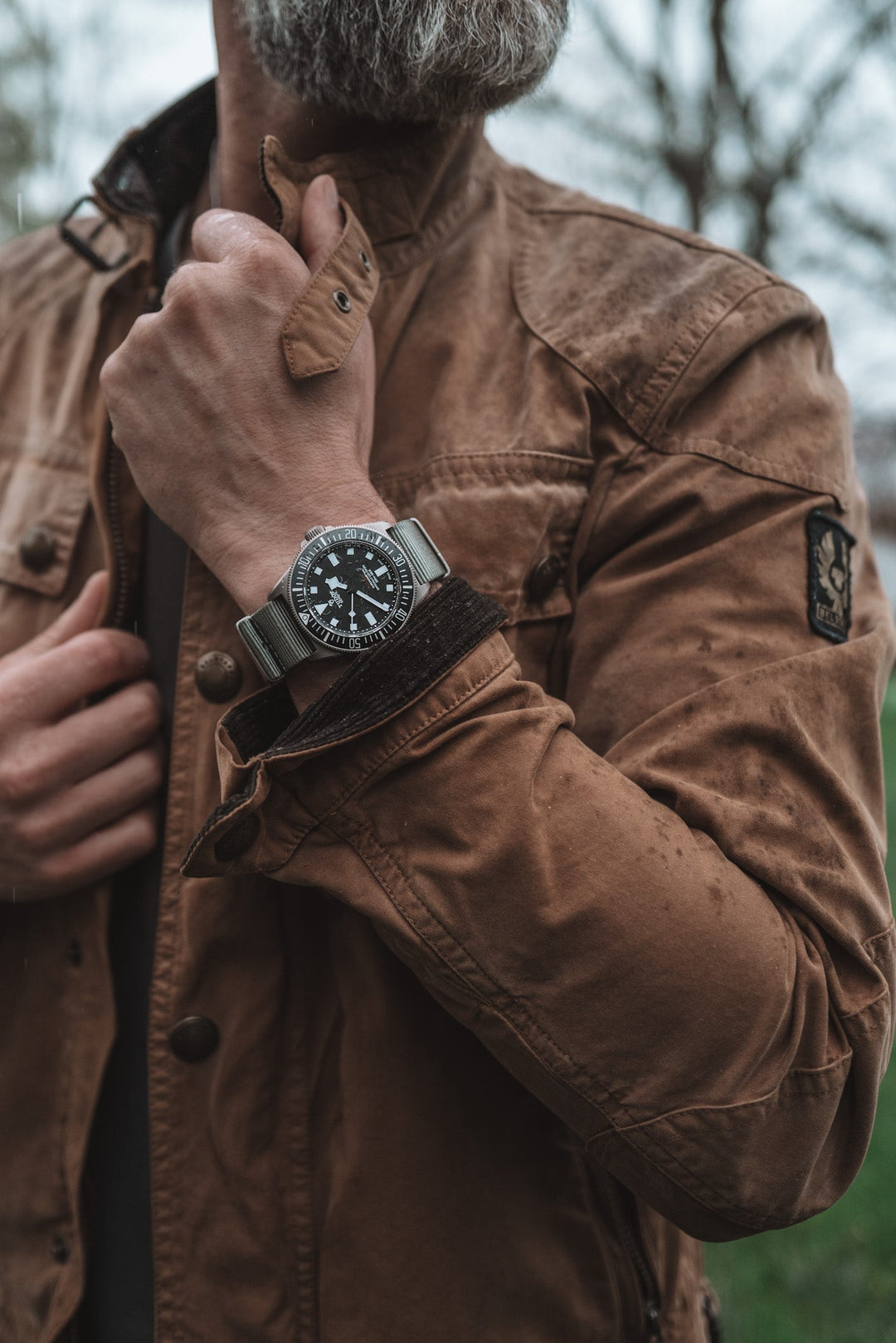 Grey Standard Nylon Strap - Anchor Strap Co.
