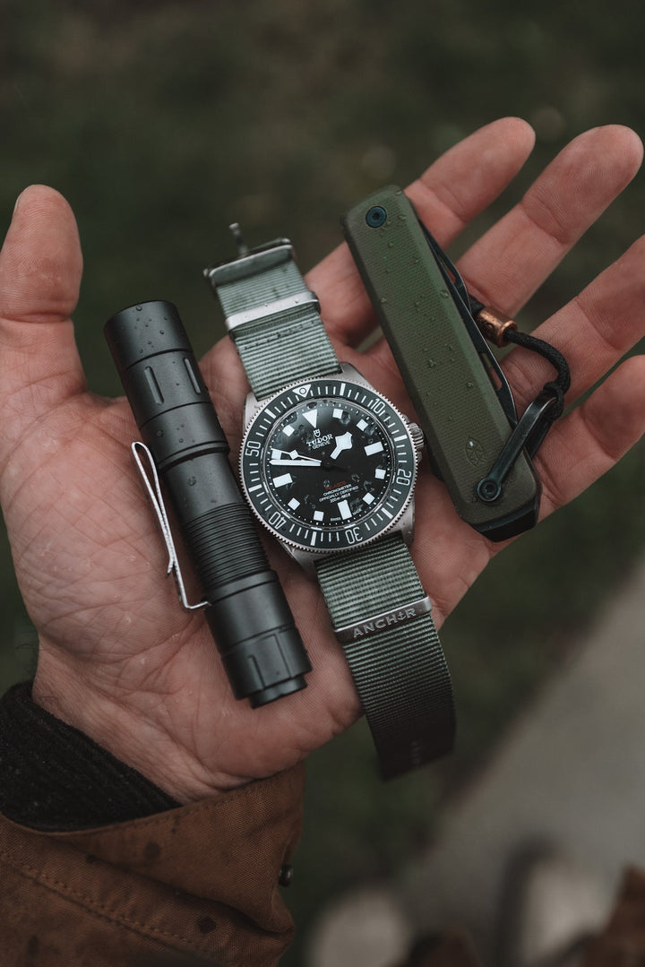 Grey Standard Nylon Strap - Anchor Strap Co.