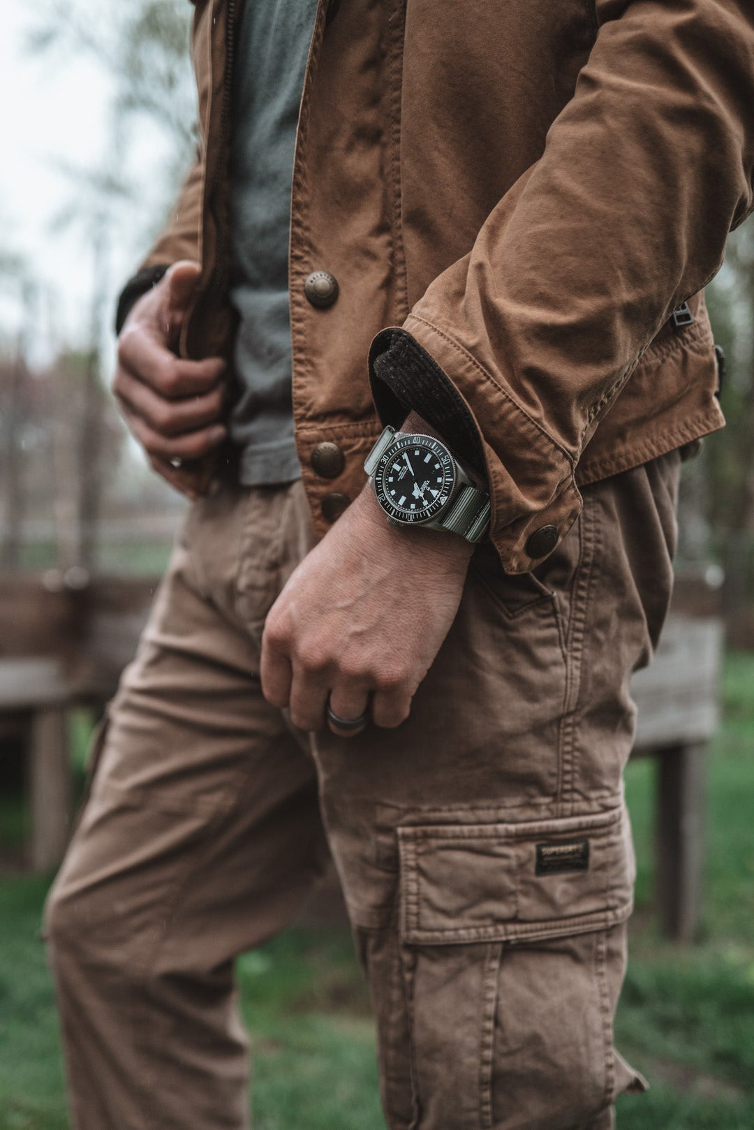 Grey Standard Nylon Strap - Anchor Strap Co.