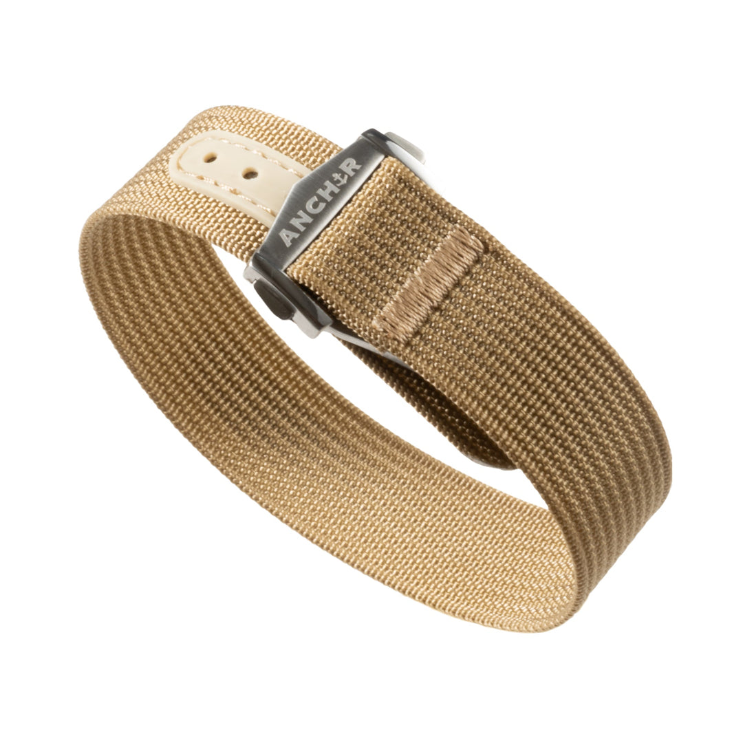 Khaki Deployant Nylon Strap MkII - Anchor Strap Co.