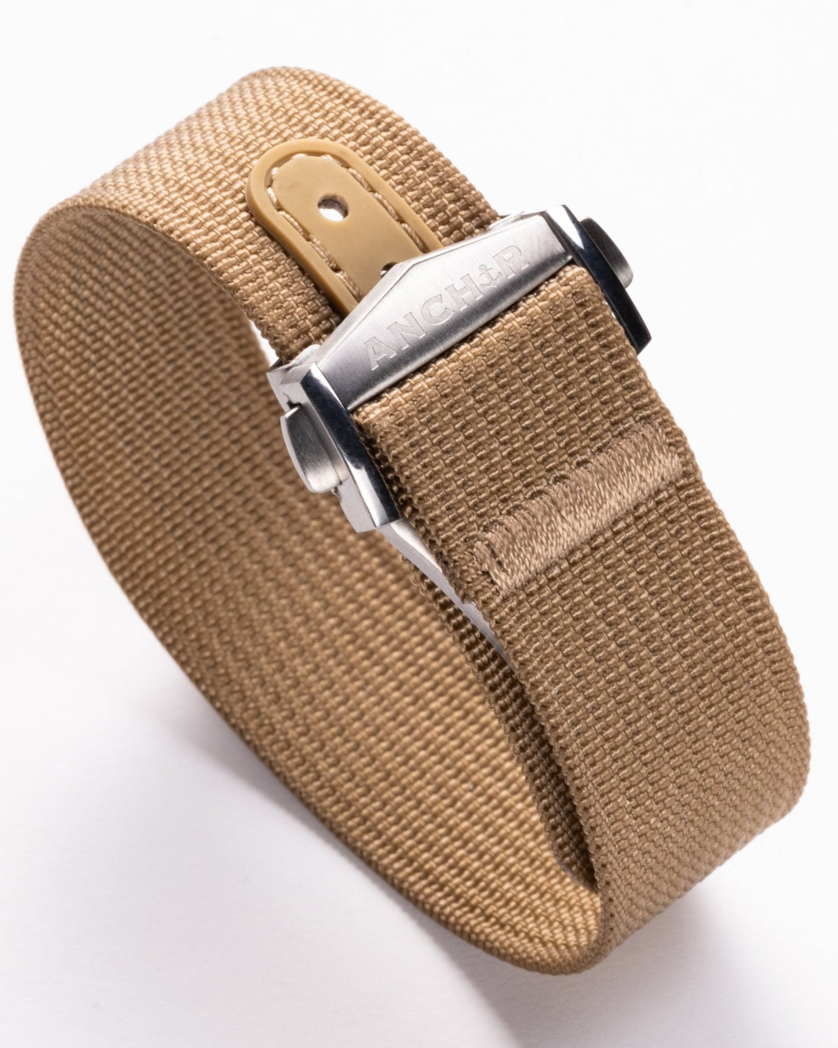 Khaki Deployant Nylon Strap MkII - Anchor Strap Co.