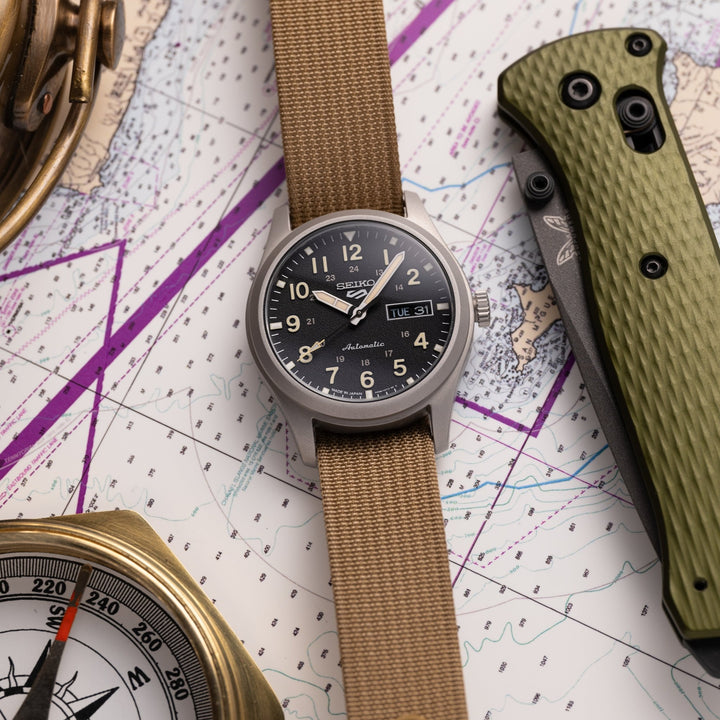 Khaki Deployant Nylon Strap MkIII - Anchor Strap Co.