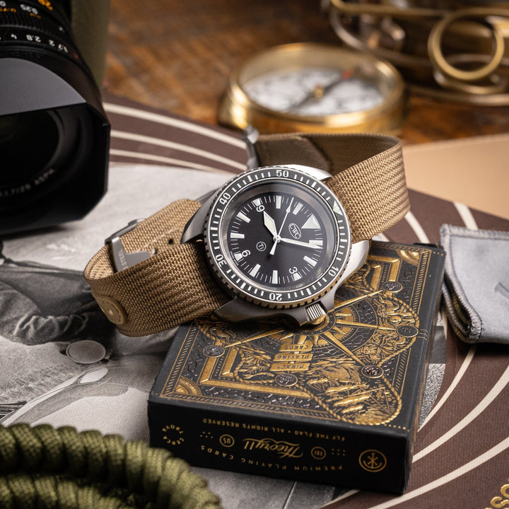 Khaki Deployant Nylon Strap MkIII - Anchor Strap Co.