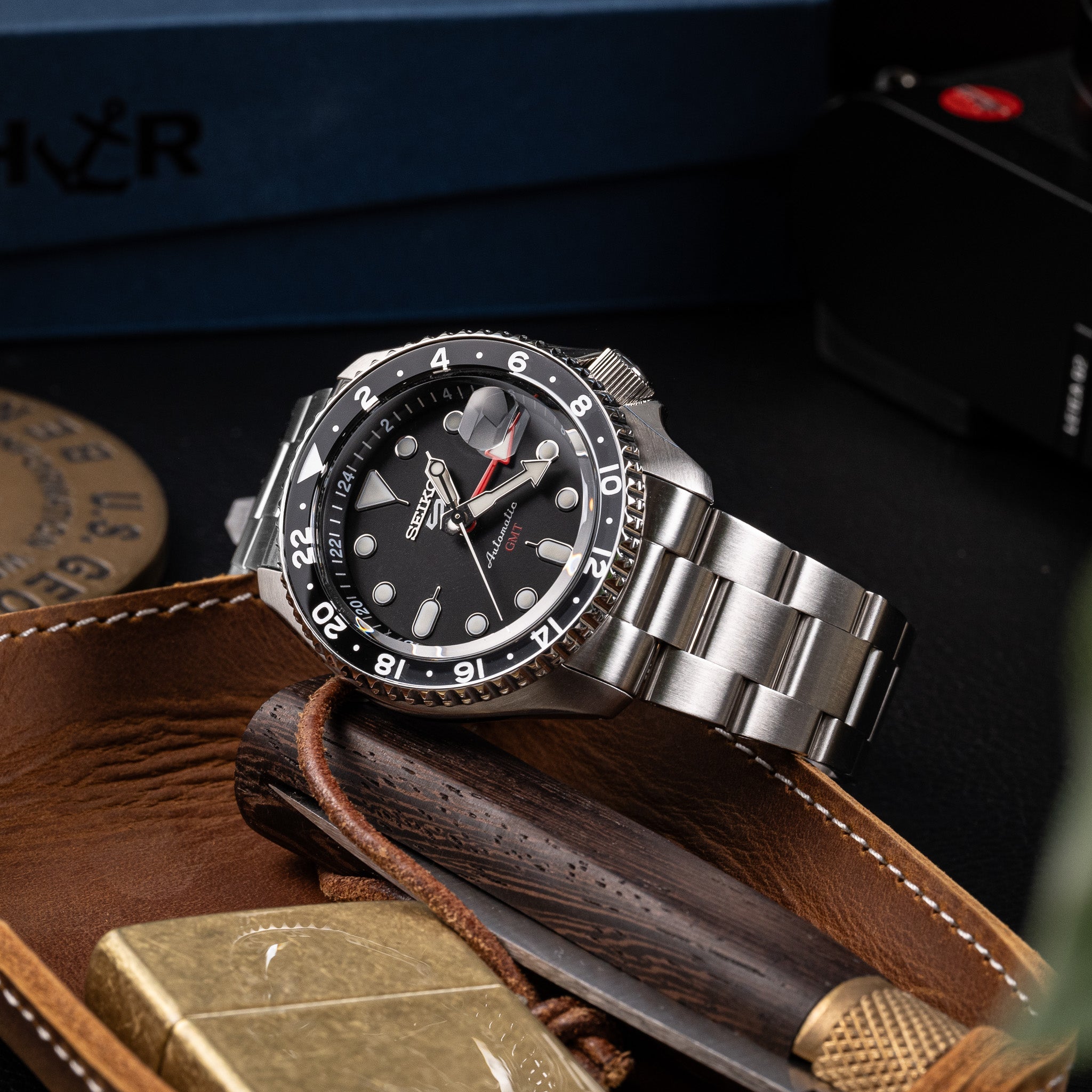 Kumamoto™ Bracelet for Seiko SSK GMT – Anchor Strap Co.