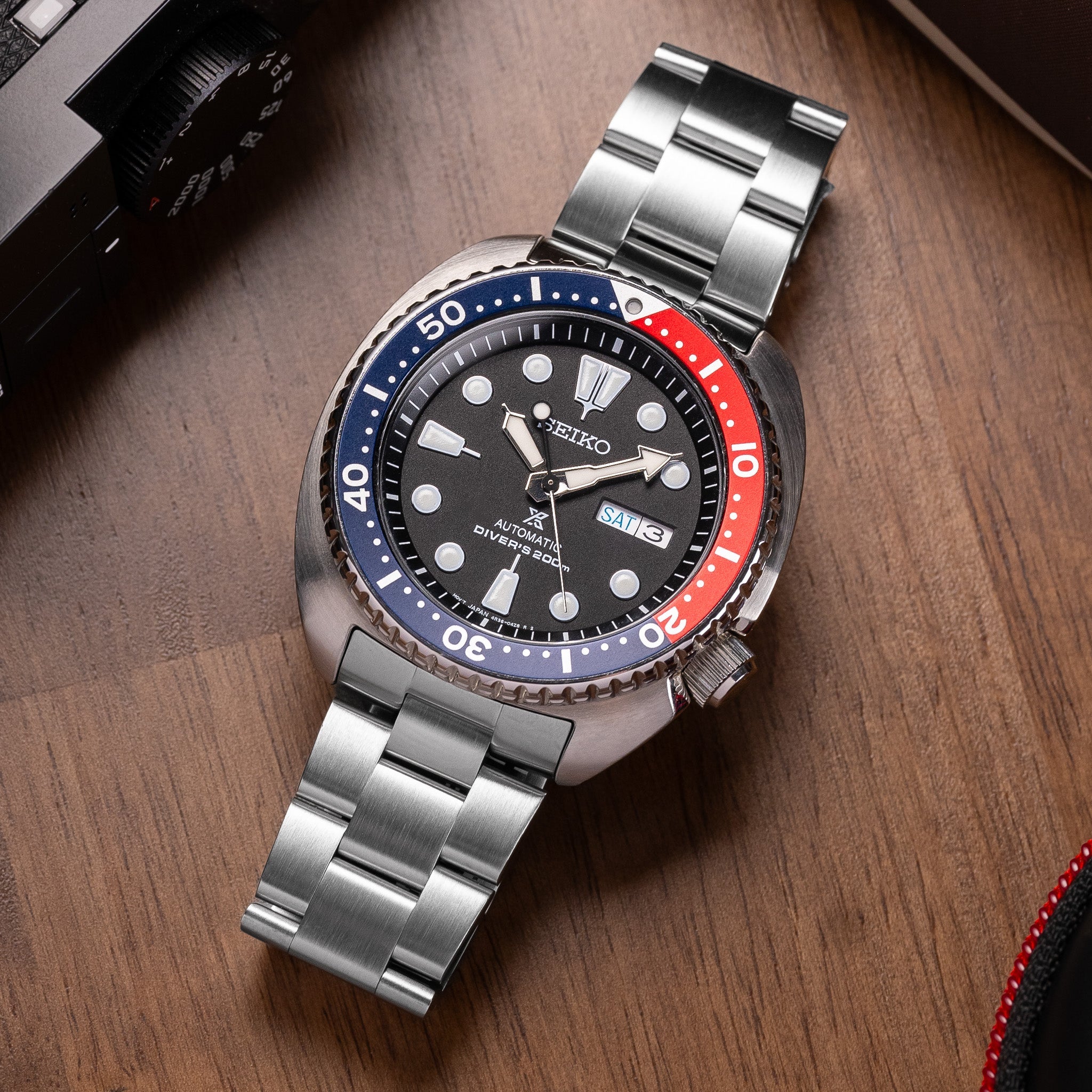 Kumamoto™ Bracelet for Seiko Turtle - Anchor Strap Co.