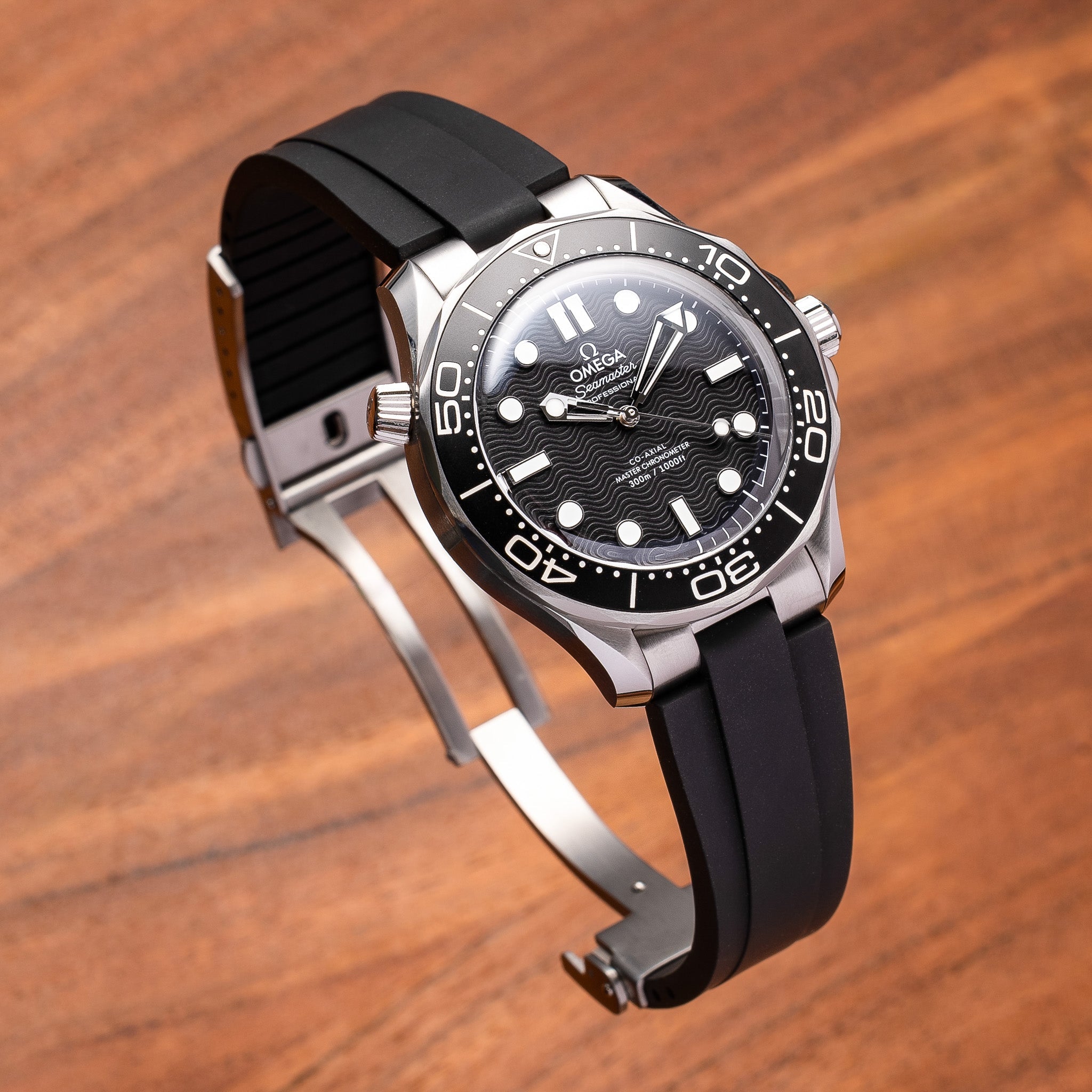 Kumamoto™ CTS End-Link Rubber Strap for 42mm Omega Seamaster