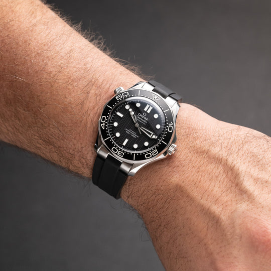 Kumamoto CTS End - Link Rubber Strap for Omega Seamaster - Anchor Strap Co.