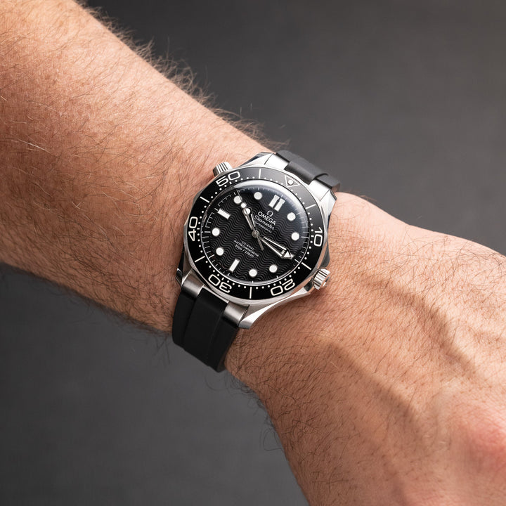 Kumamoto CTS End - Link Rubber Strap for Omega Seamaster - Anchor Strap Co.