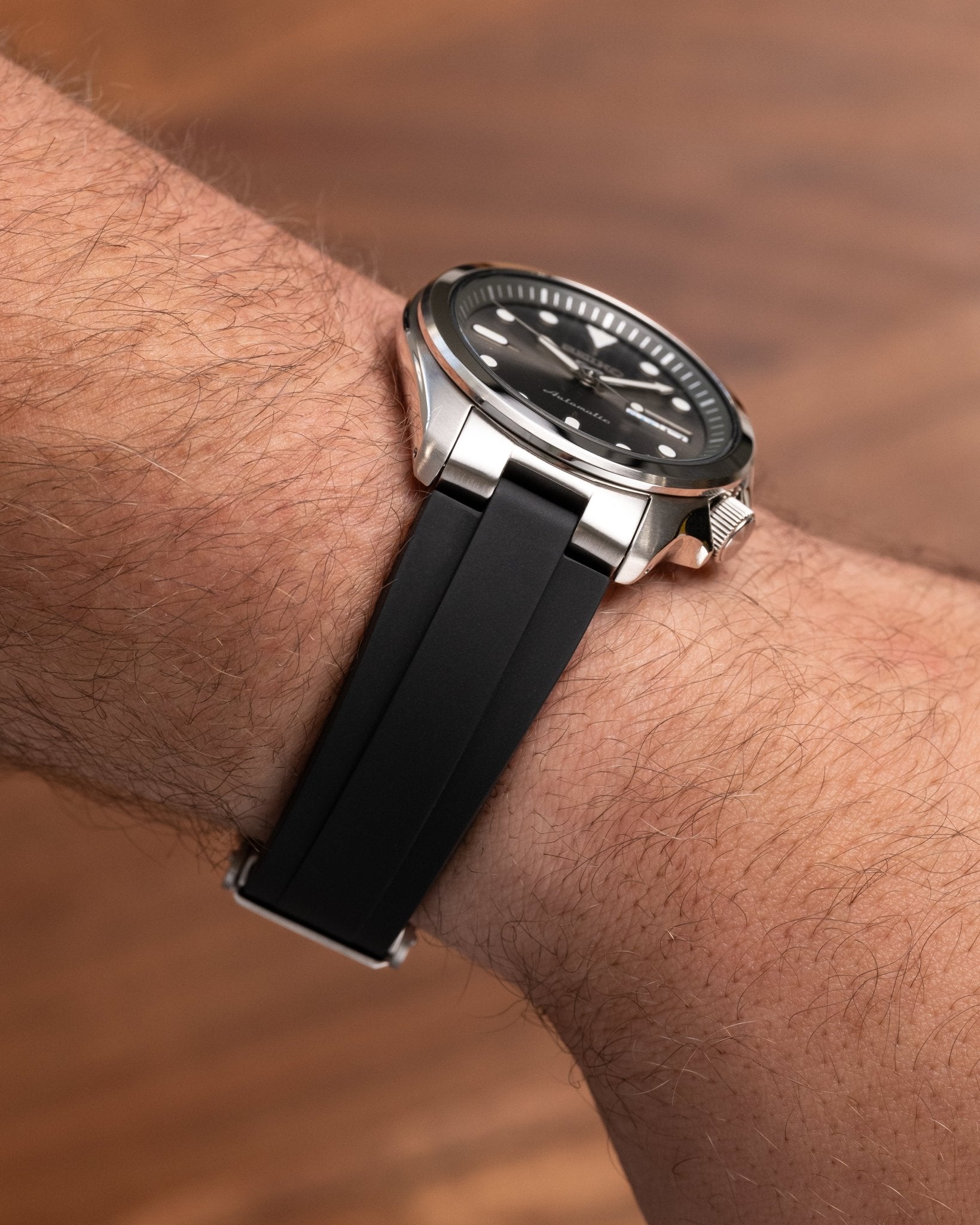 Kumamoto CTS End-Link Rubber Strap for Seiko SRPE – Anchor Strap Co.