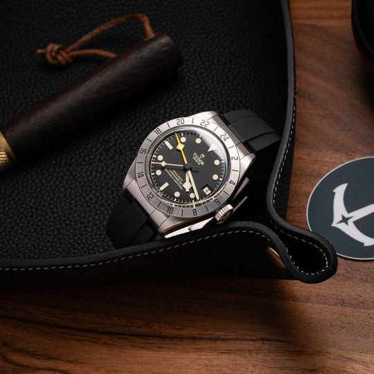 Kumamoto CTS End - Link Rubber Strap for Tudor Black Bay Pro - Anchor Strap Co.