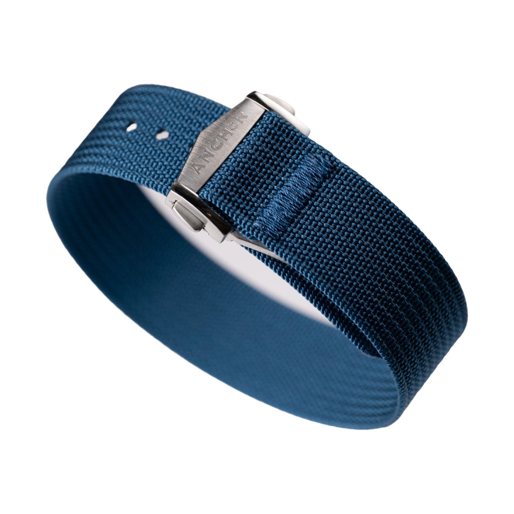 Marine Blue Deployant Nylon Strap - Anchor Strap Co.