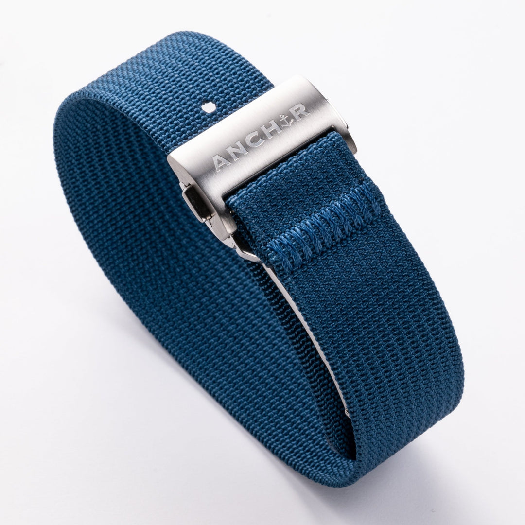 Marine Blue Deployant Nylon Strap - Anchor Strap Co.