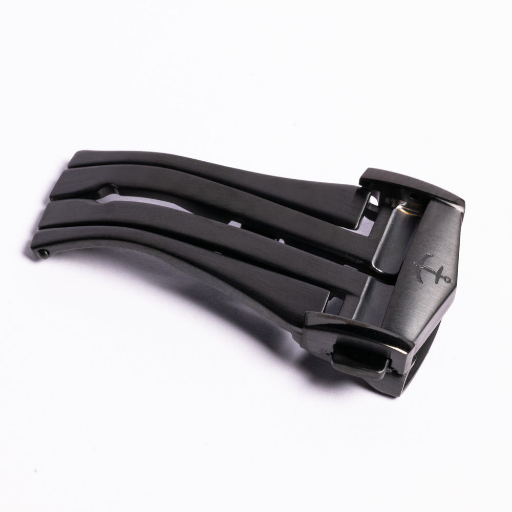 MonoPass Deployant Clasp - Black PVD - Anchor Strap Co.