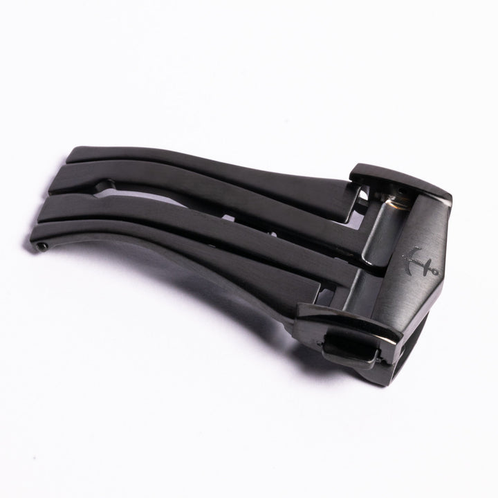 MonoPass Deployant Clasp - Black PVD - Anchor Strap Co.