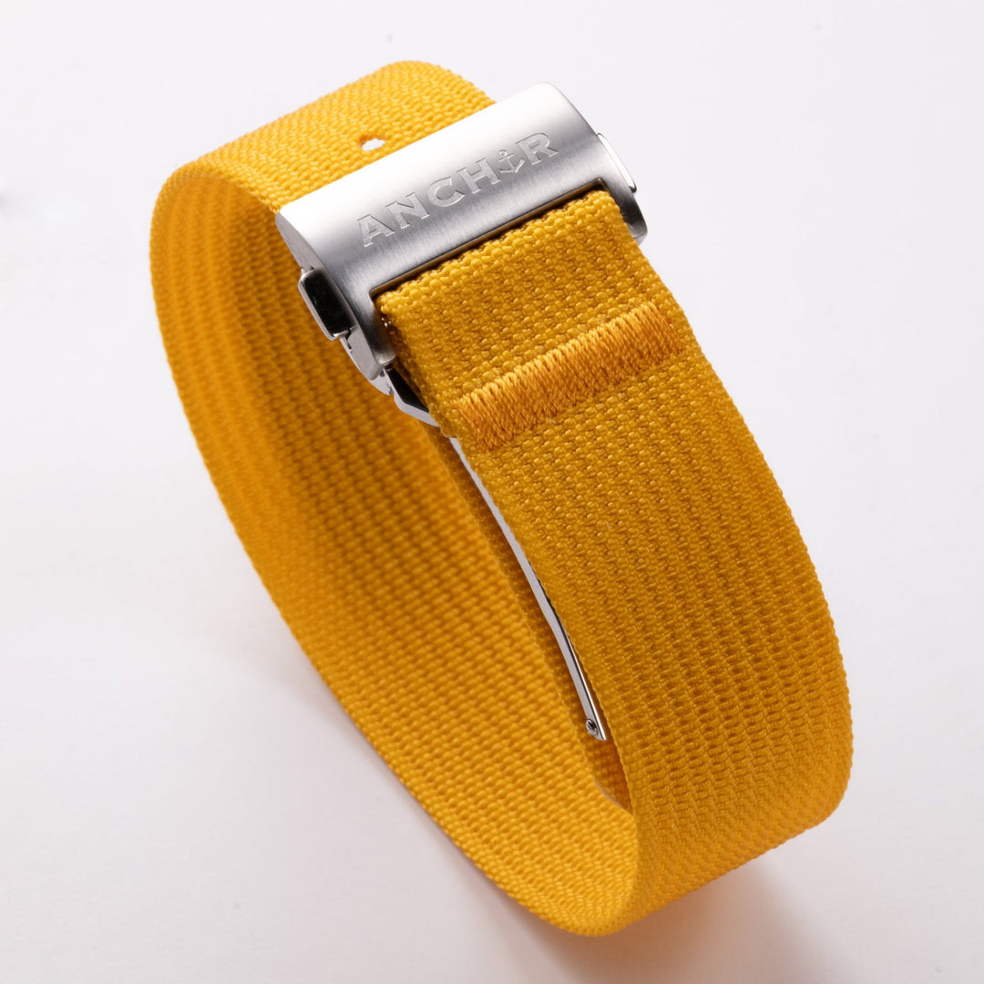 Mustard Deployant Nylon Strap - Anchor Strap Co.