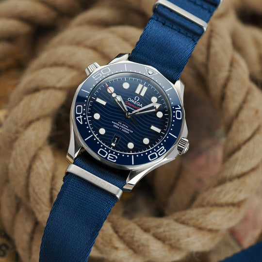 Navy Premium Nylon Strap - Anchor Strap Co.