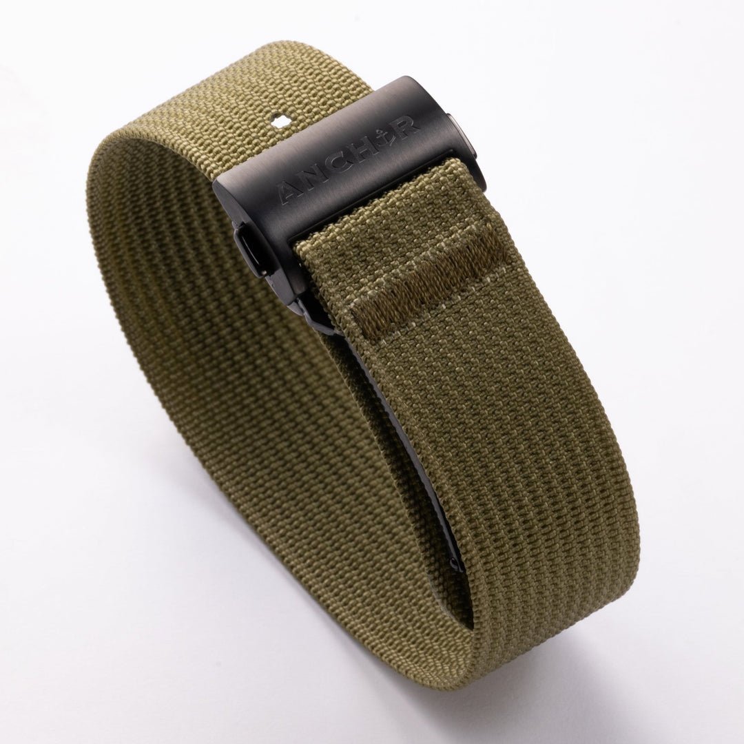 OD Green Deployant Nylon Strap - Anchor Strap Co.