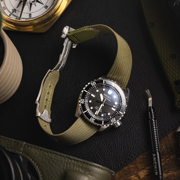 OD Green Deployant Nylon Strap MkIII - Anchor Strap Co.