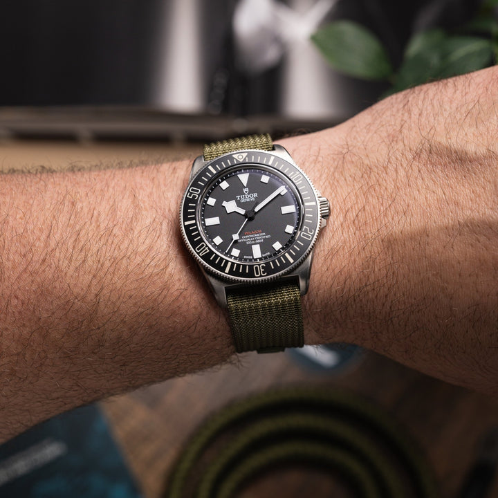 OD Green Deployant Nylon Strap MkIII - Anchor Strap Co.