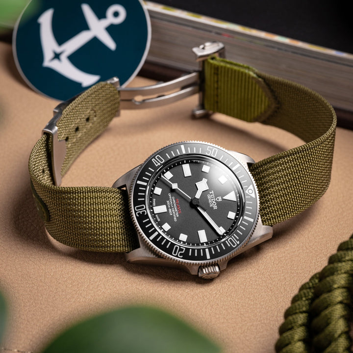 OD Green Deployant Nylon Strap MkIII - Anchor Strap Co.