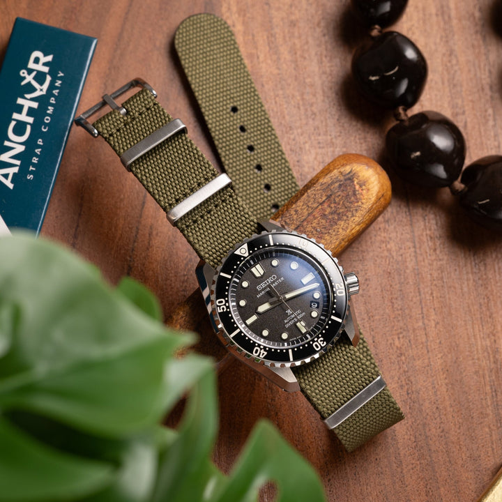OD Green Hybrid Nylon Strap - Anchor Strap Co.