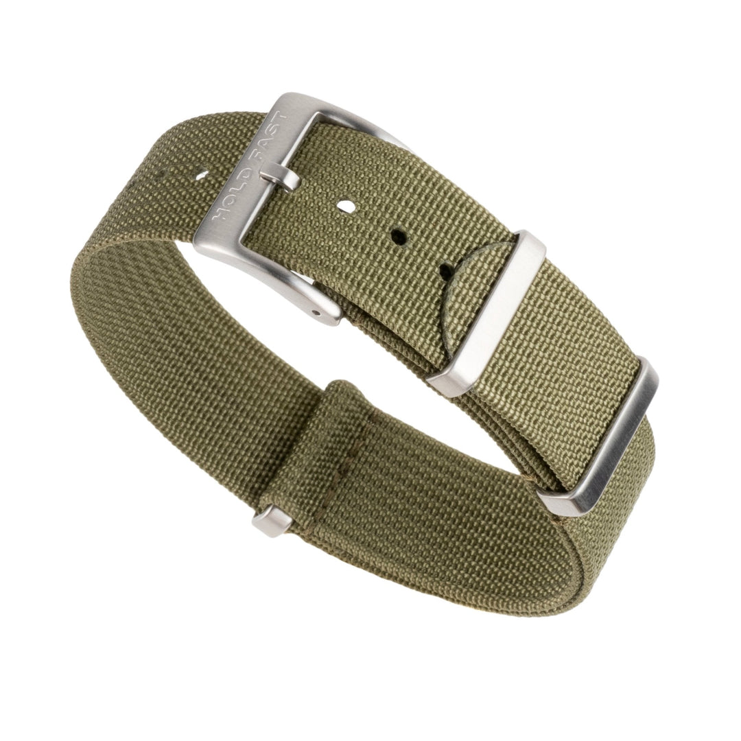 OD Green Ribbed Nylon Strap - Anchor Strap Co.