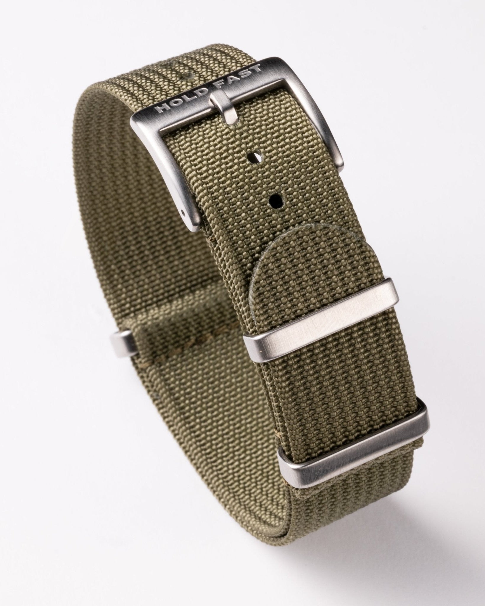 OD Green Ribbed Nylon Strap - Anchor Strap Co.