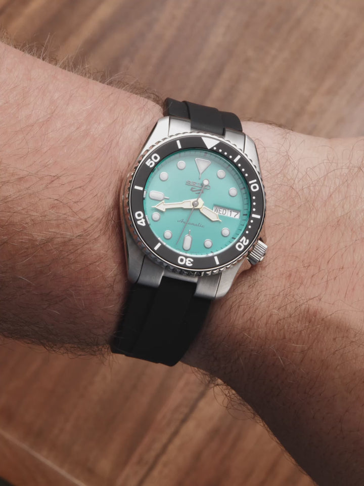 Kumamoto™ CTS End-Link Rubber Strap for Seiko SRPE