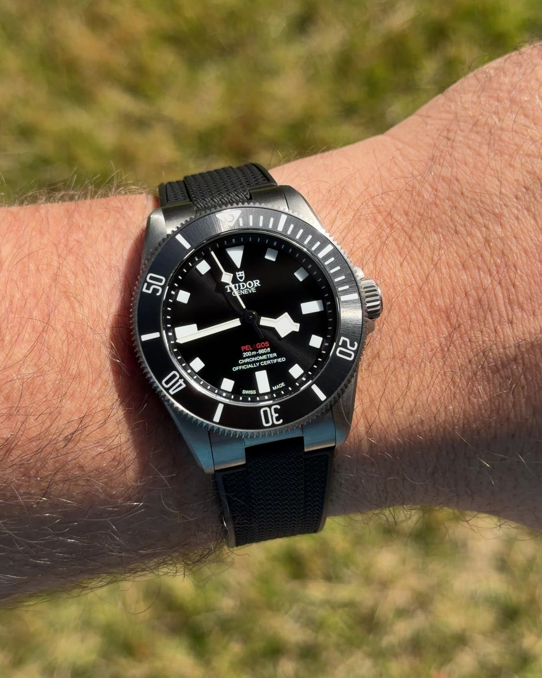AnchorFlex™ End-Link Deployant for Tudor Pelagos 39 - Bathyscaphe Black