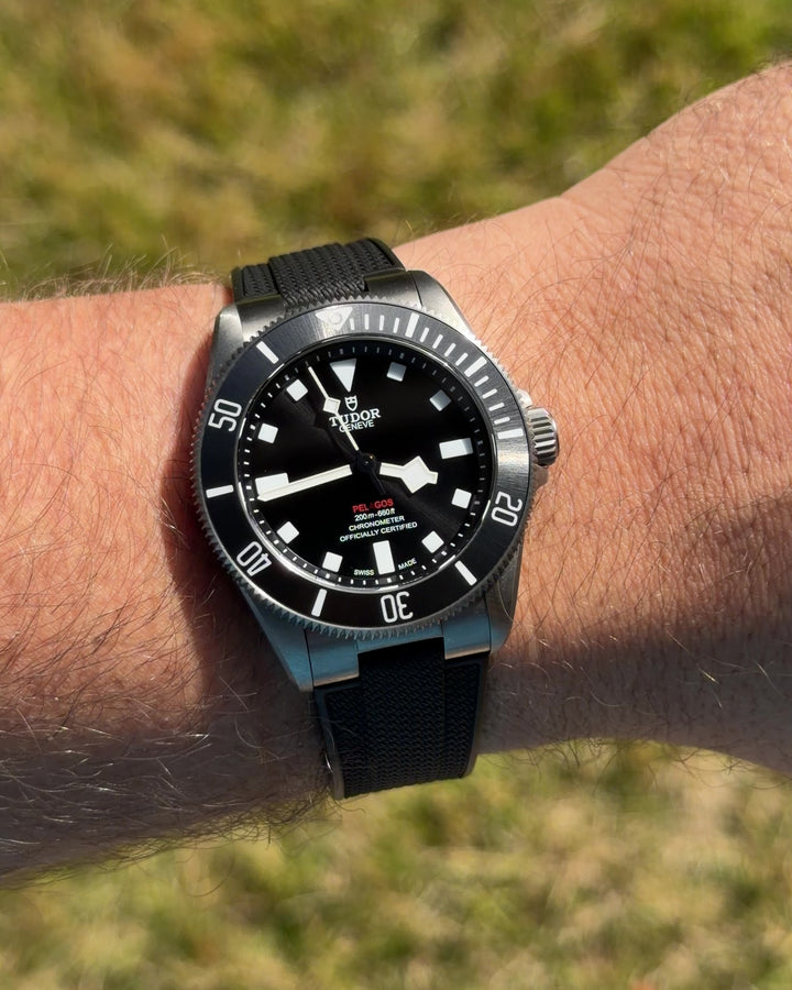 AnchorFlex™ End-Link Deployant for Tudor Pelagos 39 - Bathyscaphe Black
