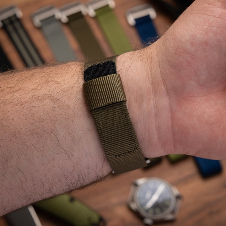 Ranger Nylon - Moss Green - Anchor Strap Co.