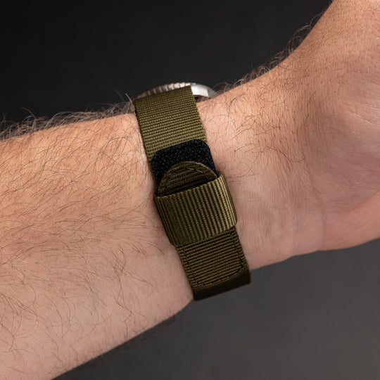 Ranger Nylon - Moss Green - Anchor Strap Co.