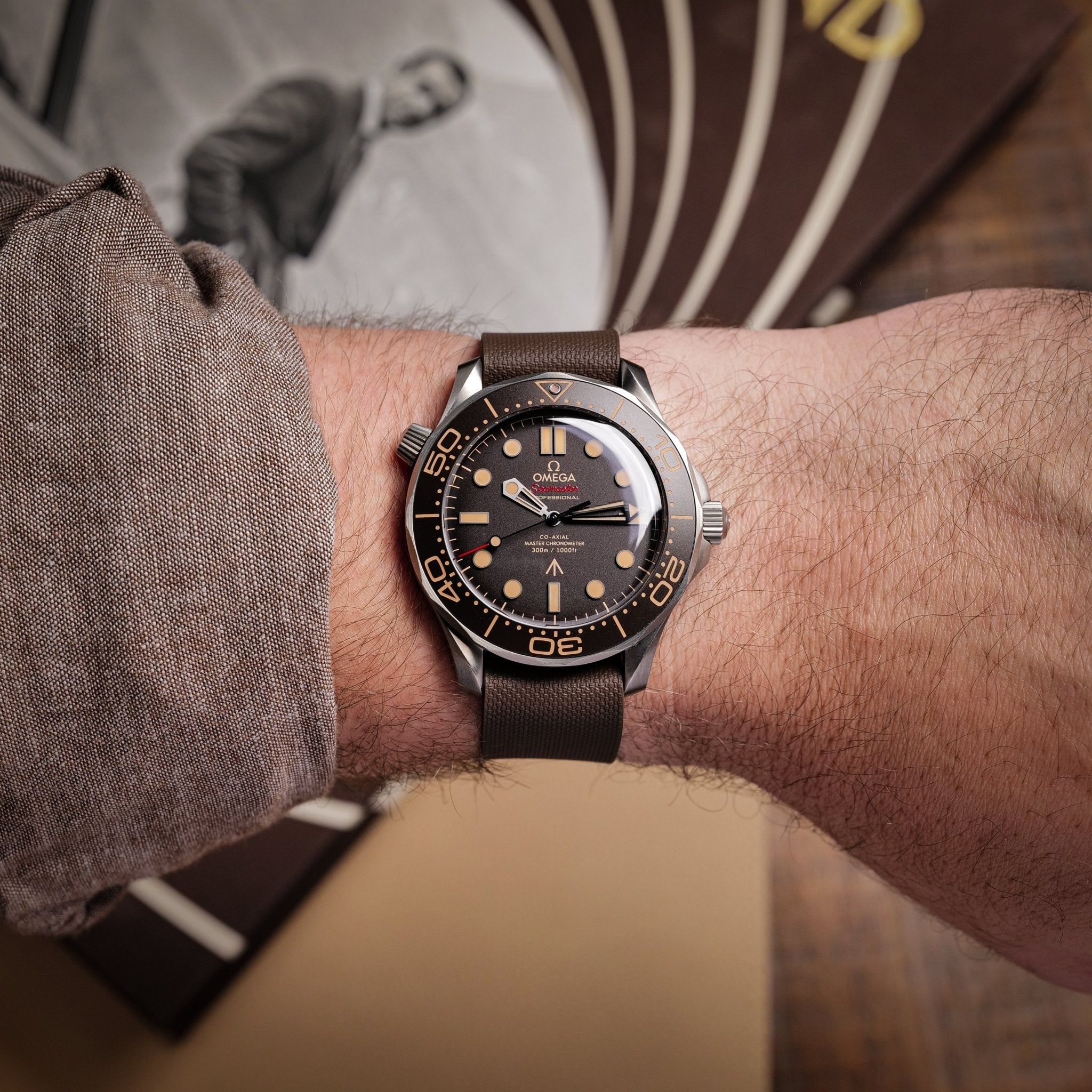 Single-Pass FKM Rubber Strap - Mahogany Brown – Anchor Strap Co.