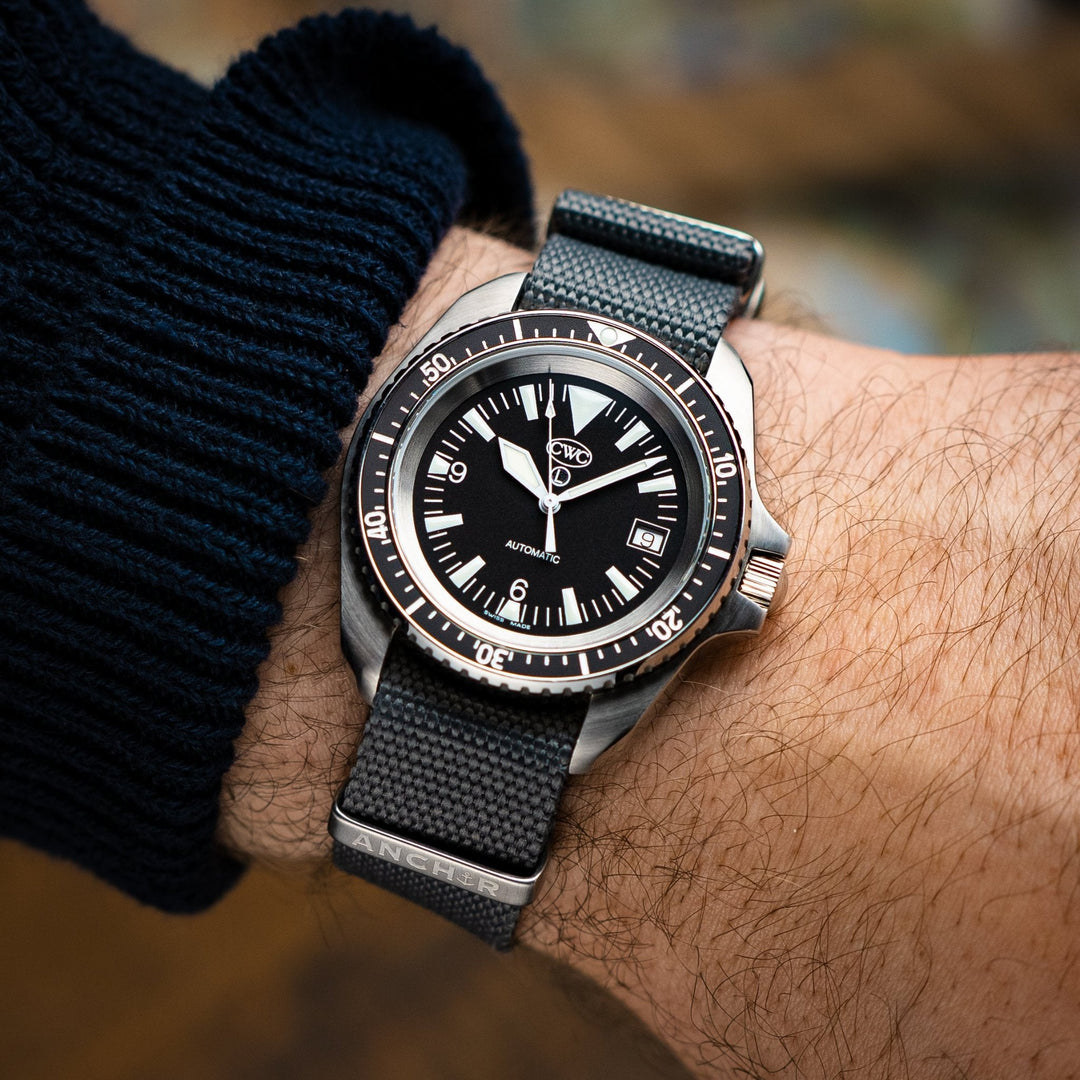 Cwc Strap Options Slate Hybrid Nylon Watch Strap – Anchor Strap